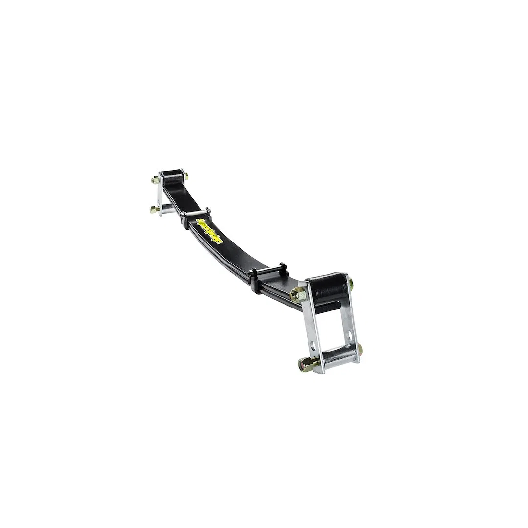 SSA33.5 – SUPERSPRINGS Helper Spring Kit, Leaf Spring Design Half Kit Rear Upper 3 Inch Width 2900 Pound Load Capacit...
